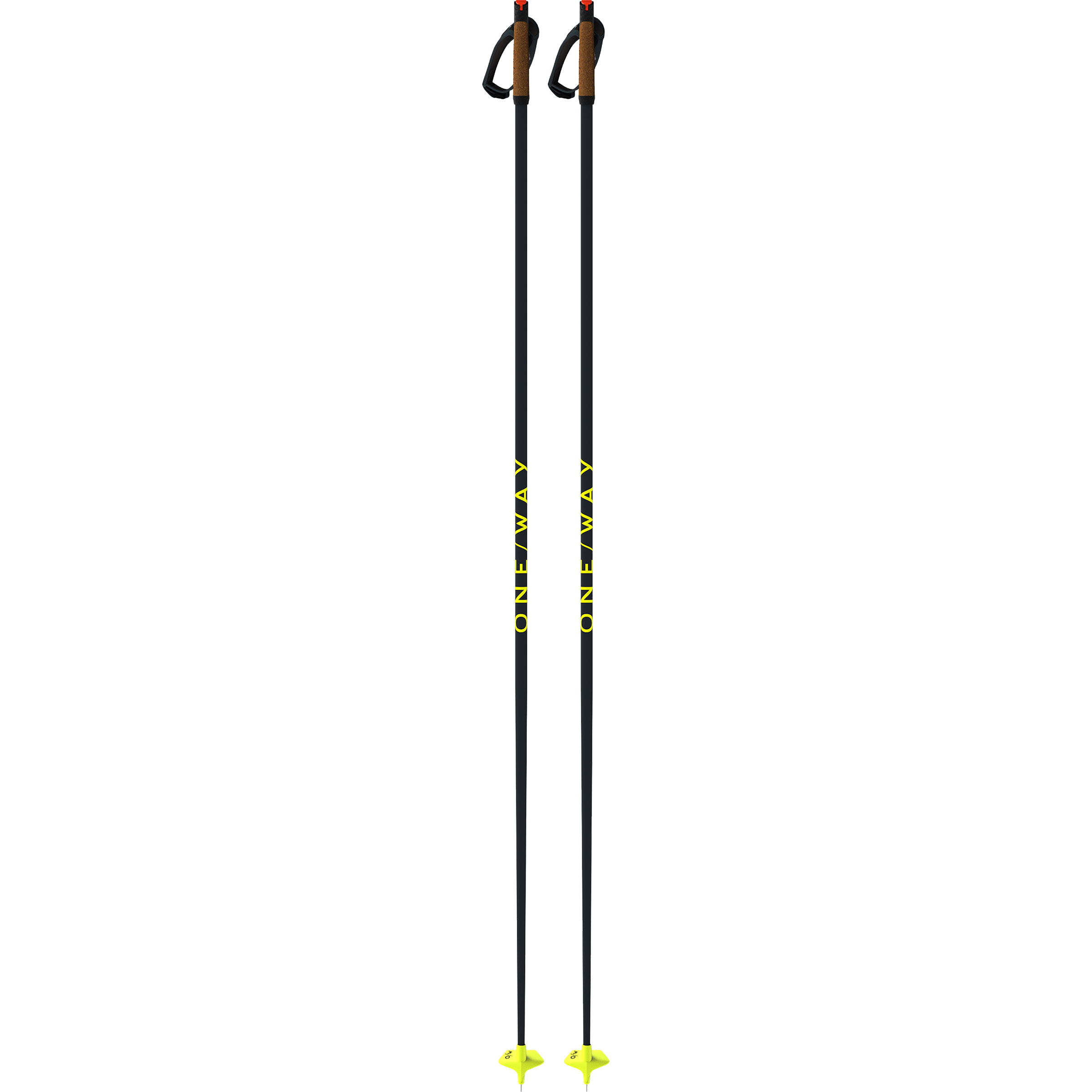 One Way Sport Storm 6 MAG Langlaufstöcke Stock schwarz Größe 140CM Langlauf Skating | Langlauf Klassik