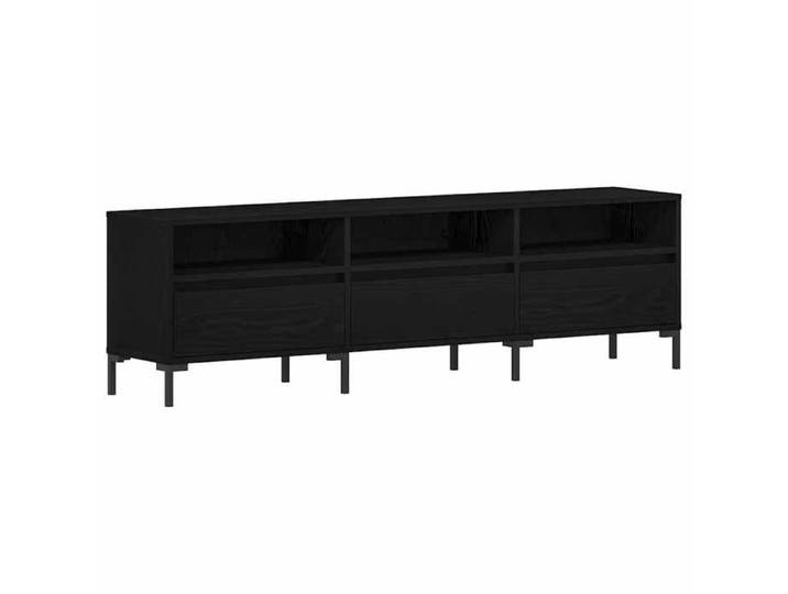 NOUVEAU Meuble télé - Meuble TV - Console TV - 150x30x44 5cm - Chêne noir - Bois d'ingénierie 75205