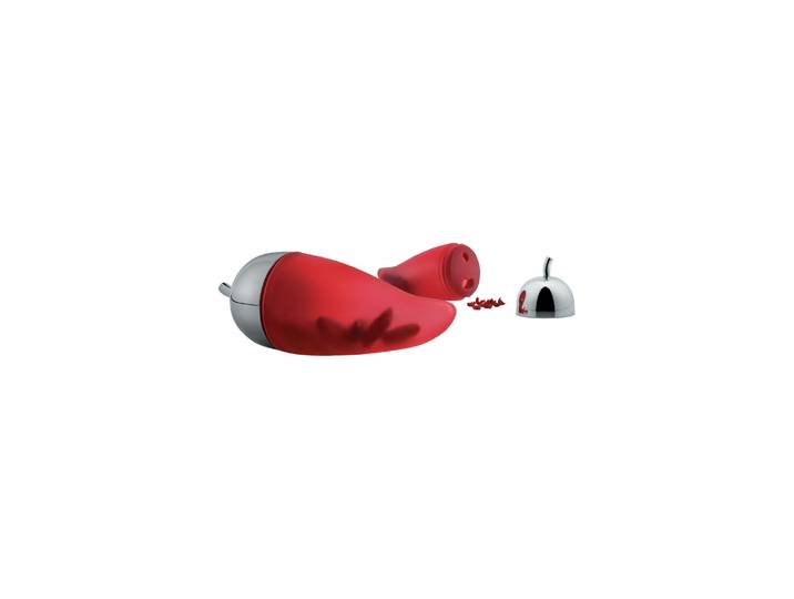 Alessi - Concasse-piment - Rouge - Silicone - Designer LPWK