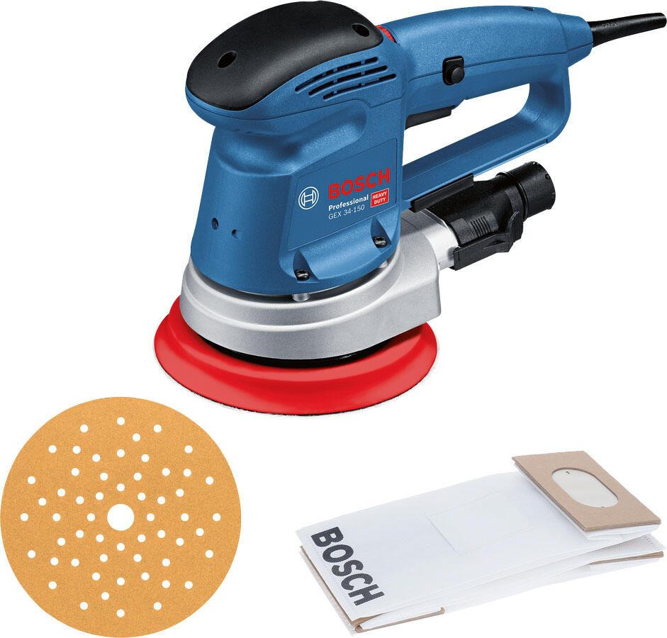 BOSCH Professional GEX 34-150 Exzenterschleifer 0601372800