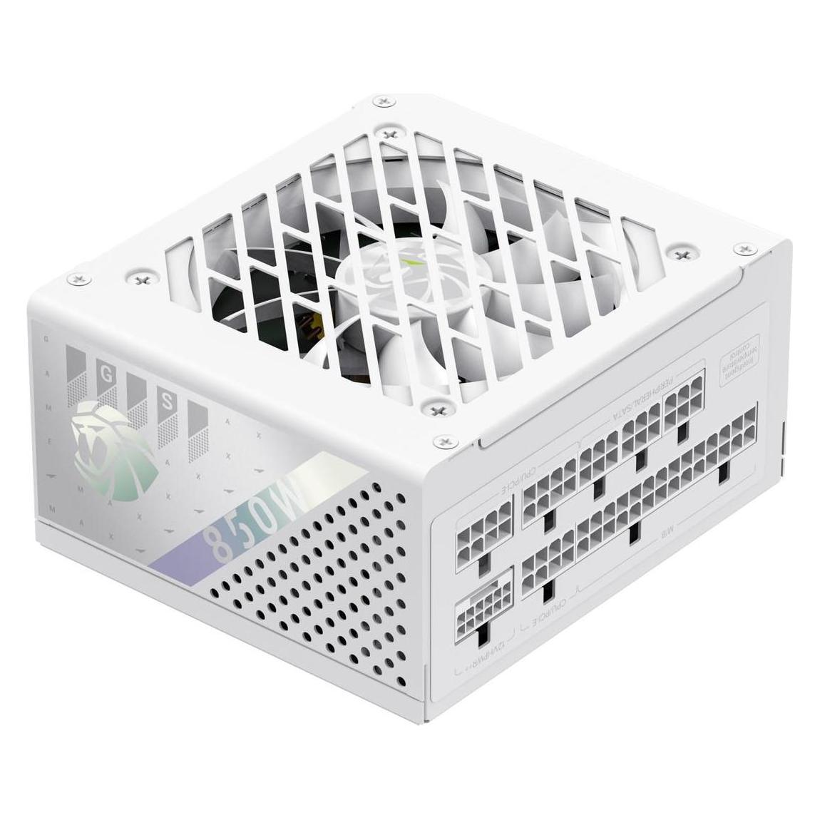 GameMax | PSU | GS 850G WH | 850W | SFX | Full Modular| White (850 W) (GS 850G WH)