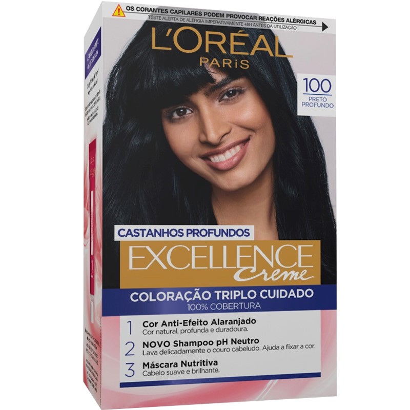 L'Oréal Paris Tratamiento de color para morenas Excellence 1&nbsp;un. 100