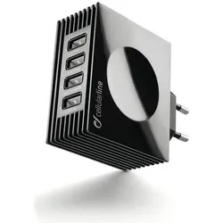 Cellularline Charge & Stand Kit (20 W, 1 Port), USB Ladegerät, Weiss