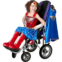 Rubies WONDERWOMAN Wonder Woman Adaptive Kinderkostüm für Mädchen - S (S)