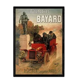 POSTER Cars Bayard A3 Rahmenlos