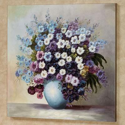Touch of Class Blossoms of Spring Canvas Wall Art Multi Cool , Multi Cool