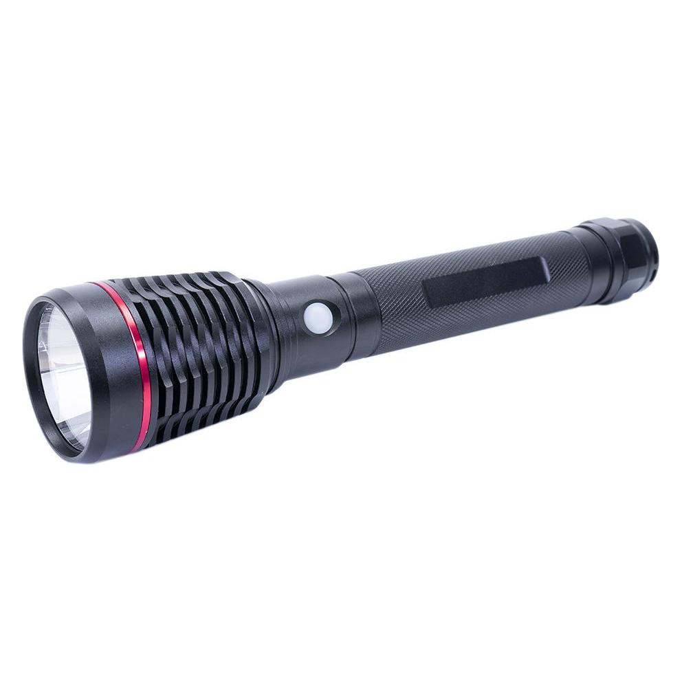 PNI Adventure F420 Aluminium-Taschenlampe mit LED 1000 lm bis zu 420 m, 8000 mAh Akku, arbeitet 10 S (25.30 cm, 1000 lm) (37420762)