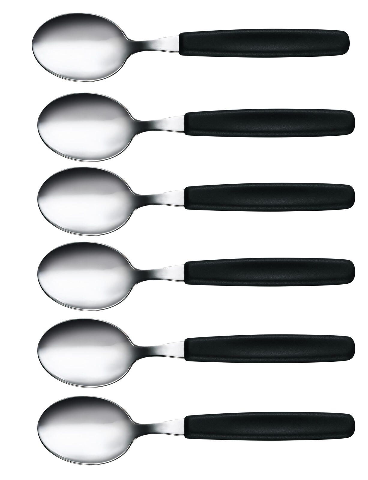VICTORINOX Löffel silber, schwarz Molybdänstahl 5.1553