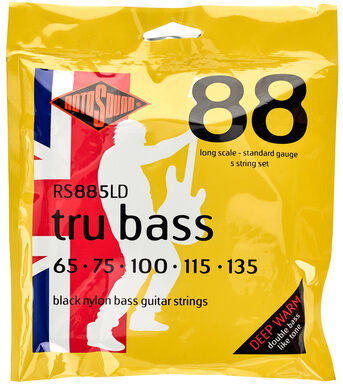 Rotosound RS885LD Black Nylon