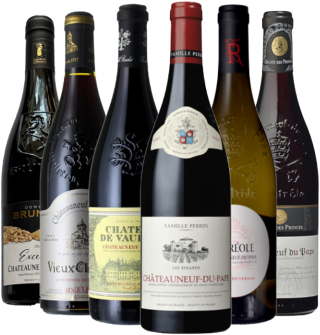Vinatis Weinpaket - Rhône Châteauneuf-du-Pape Must haves - 6 Fl. - 4.5L Rhone