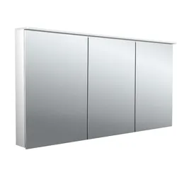 emco flat 2 design LED-Lichtspiegelschrank mit integrierter Beleuchtungsegel, 3 Türen, 1400x711x113mm, 979706406