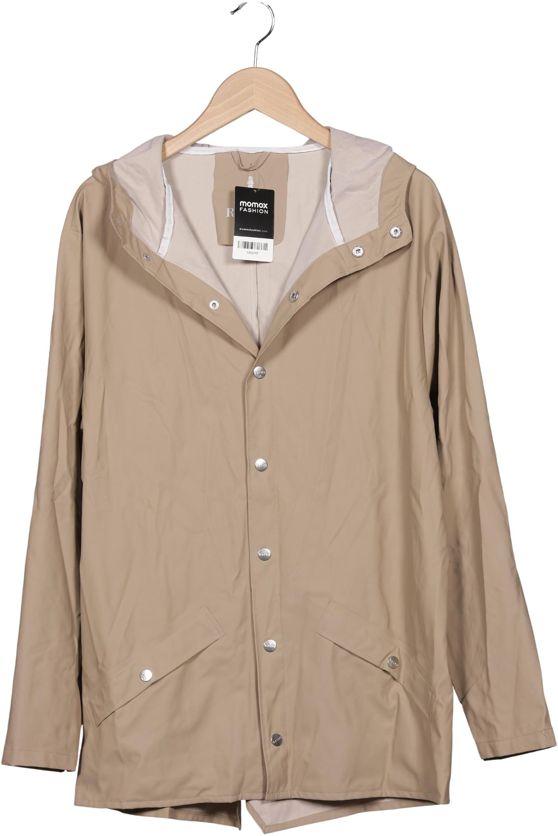 Rains Damen Mantel, Beige, Gr. S, Synthetik - Second Hand