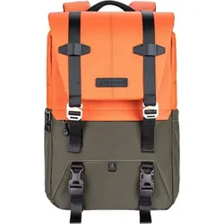 K&F Concept Plecak Fotograficzny Kf Na Aparat Laptop Drona / Kf13.087av1 (Fotorucksack), Kameratasche, Orange, Grün, Mehrfarbig