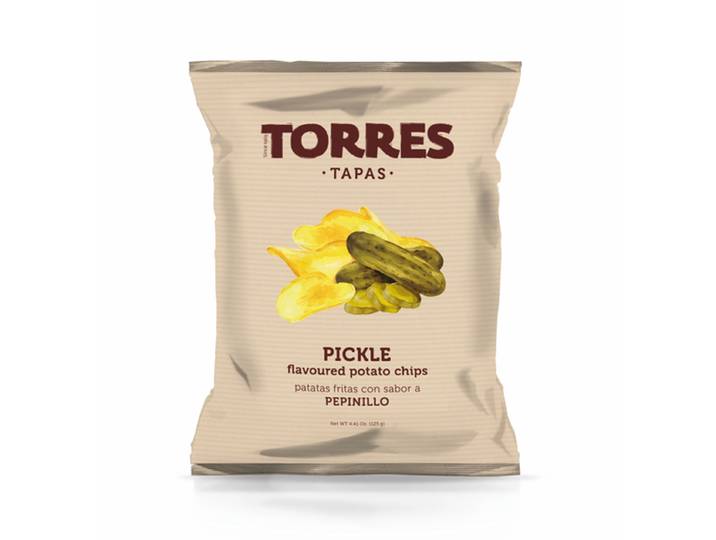 TORRES Tapas Chips saveur cornichon - 125 g