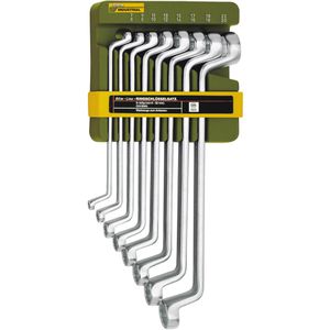 Proxxon Ringschlüssel SlimLine, 23810, Doppel-Ringschlüssel Set 8-teilig, 6-22mm