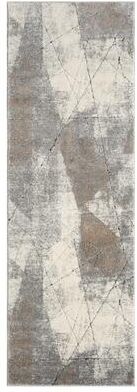MDA Rugs Cascade Collection Geometric Abstract Neutral Area Rug
