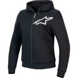 Alpinestars Stella Chrome V2 Sport, Textiljacke Damen - Schwarz/Weiß - M