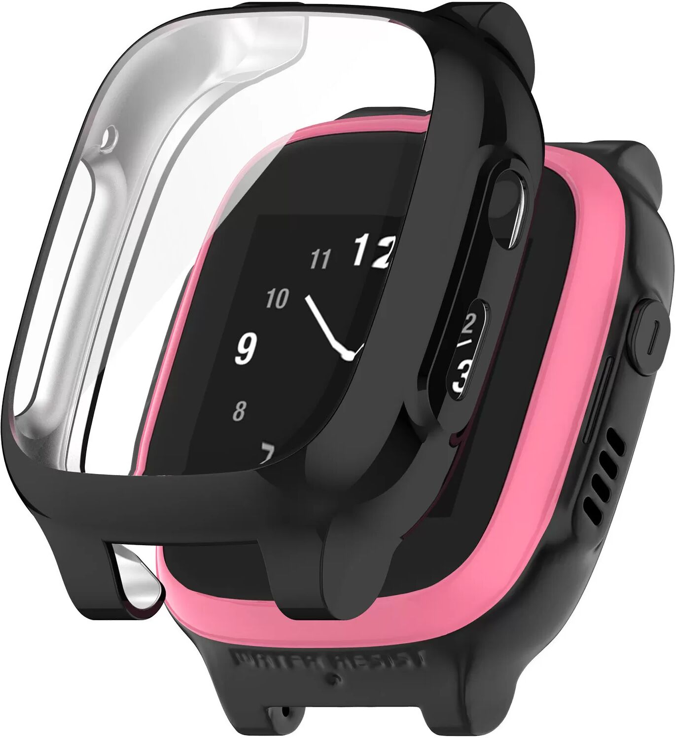 INF Galvanisierte schwarze Hülle für Xplora X5 Play - Vollständiger TPU-Schutz