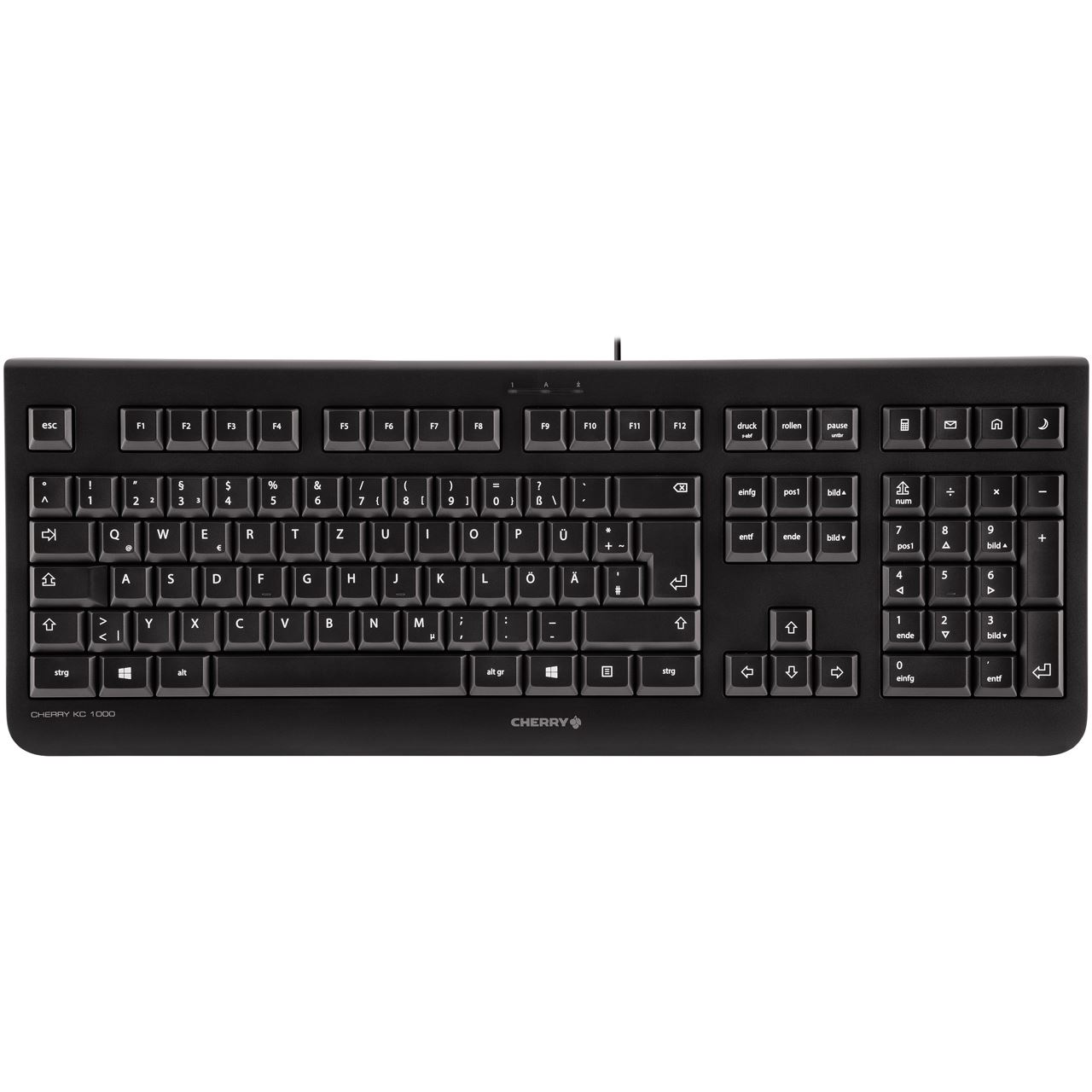 CHERRY KC 1000 (JK-0800DE-2) USB Deutsch schwarz (kabelgebunden)