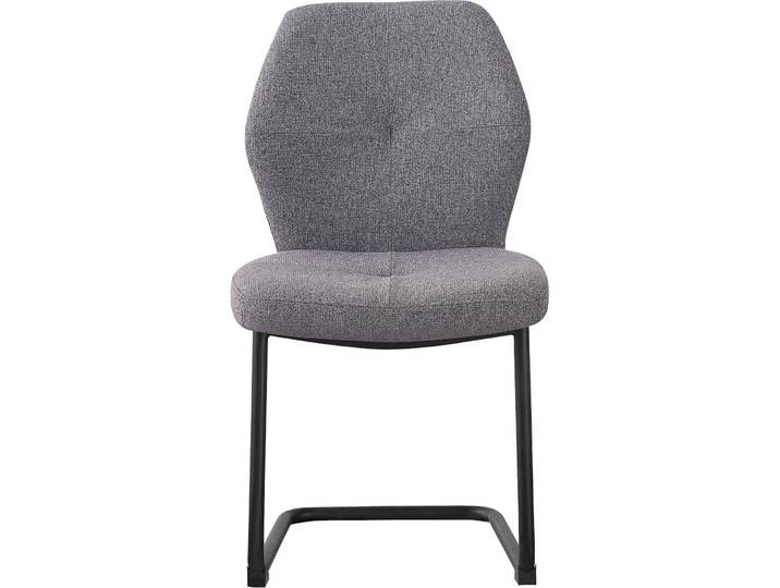 Stuhl Oslos grau Stoff
