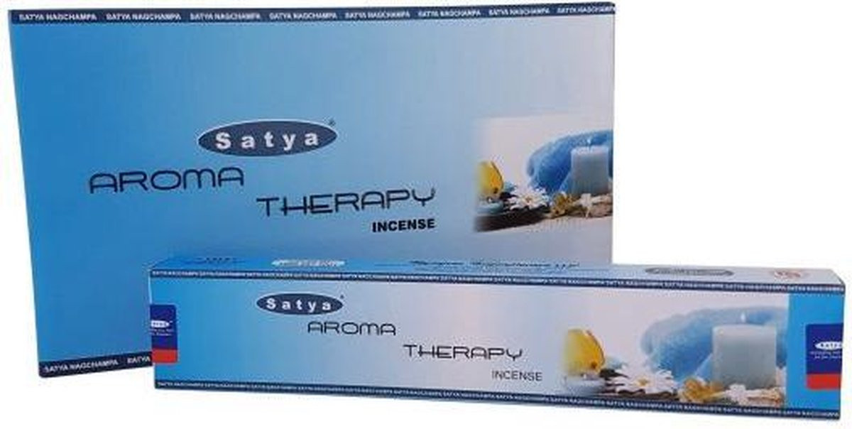 Satya Aromatherapy wierookstokjes 12 pakjes