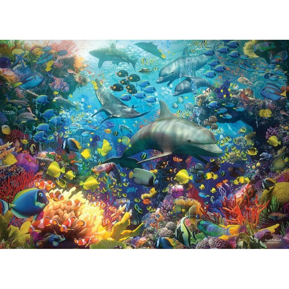 Cobble Hill Puzzel Vibrant Sea 1000 stukjes Dieren