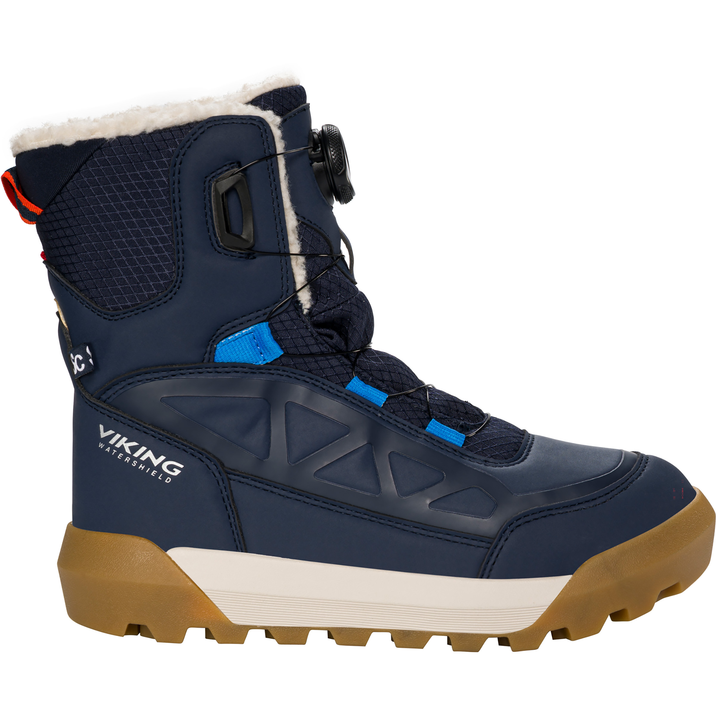 Viking Constrictor Warm Sc WP Boa Kinder Winterschuhe & Winterstiefel blau Größe 37 Trekking Wasserdicht