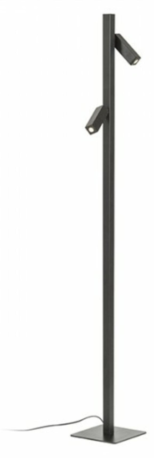 RED - DESIGN RENDL FADO staande lamp, zwart, LED, 2x3W, 3000K