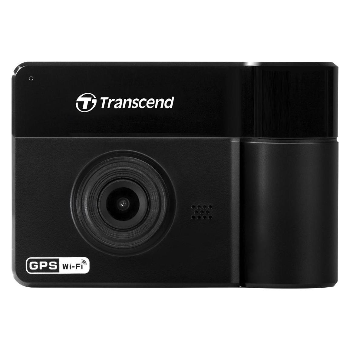 Transcend Dashcam - DrivePro 550 - 128GB (Saugnapfhalterung (Eingebautes Display, Eingebautes Mikrofon, GPS-Empfänger, WLAN, UHD) (TS-DP550B-128G)