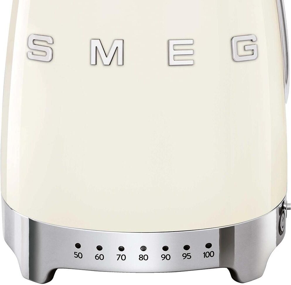 SMEG Wasserkocher "KLF04PGEU", beige (natur), B:22,6cm H:27,5cm T:17,1cm, Wasserkocher, Wasserkocher natur Einheitsgröße