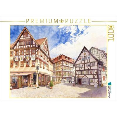 CALVENDO Puzzle Schmalkalden in Thüringen | 1000 Teile Lege-Größe 64x48cm Foto-Puzzle für glückliche Stunden