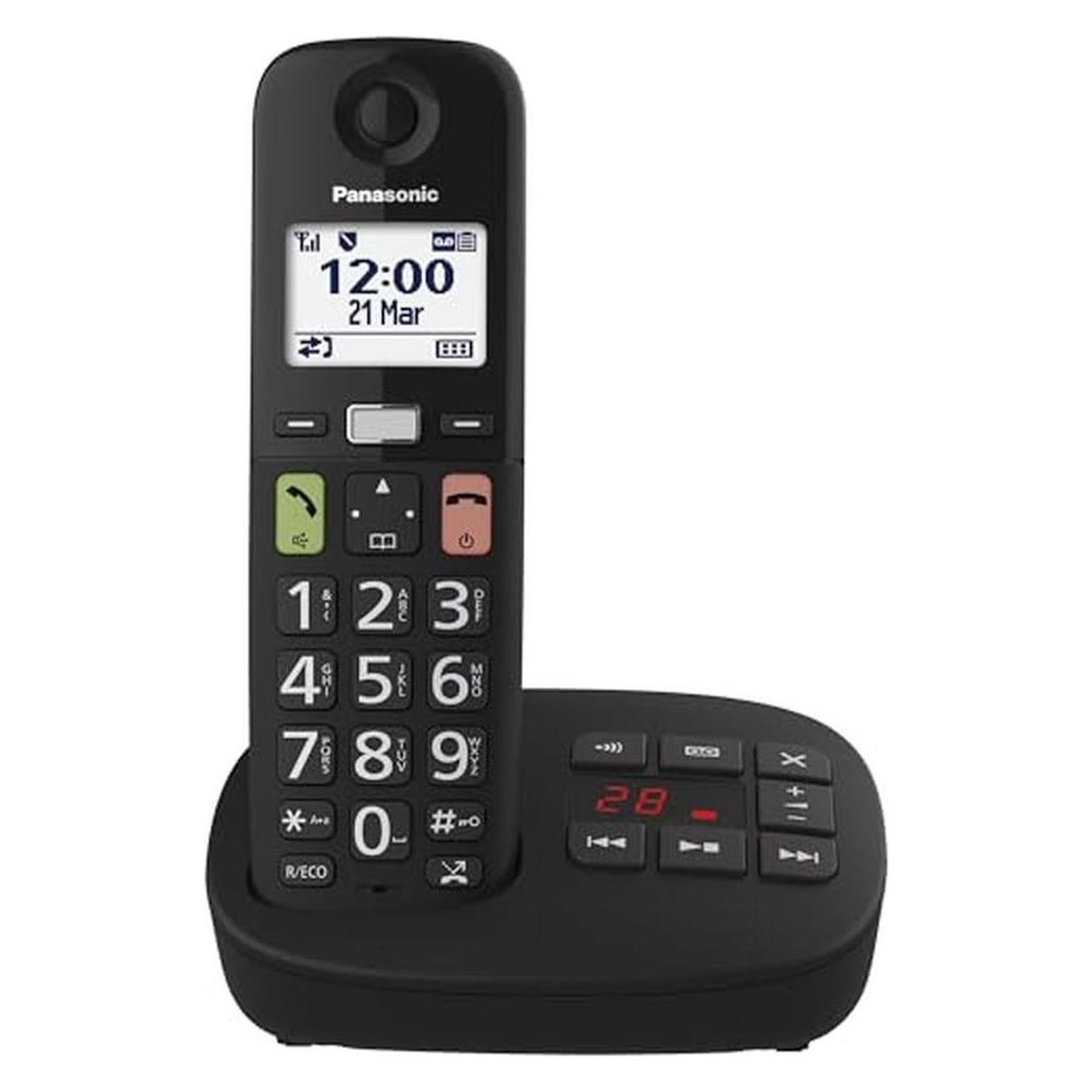 Panasonic DECT KX-TGU130EXB Mono Zwart (KX-TGU130EXB)