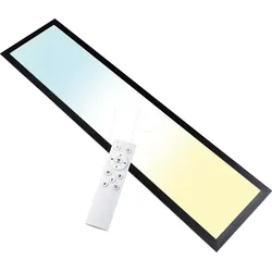 LX-8020-CCT-SW - LUXULA LITEQ 80, LED-Panel mit Fernbedienung, schwarz
