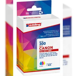 edding Tintenpatrone ersetzt Canon CLI-521 colour Multipack 3