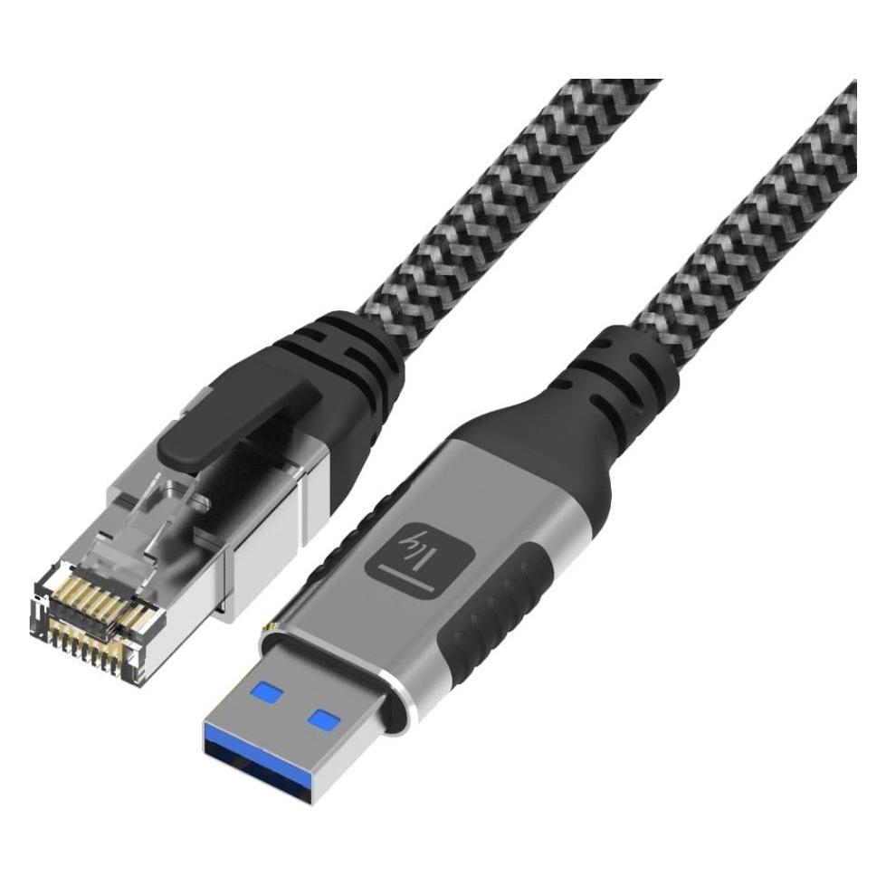 Techly ICOC U3A-RJ45-030 (CAT6, 3 m) (ICOC U3A-RJ45-030)