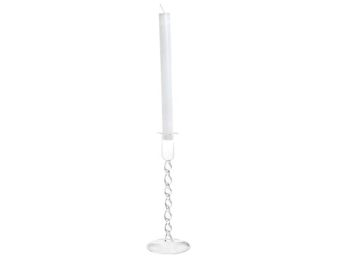 Kerzenständer aus gedrehtem Glas
