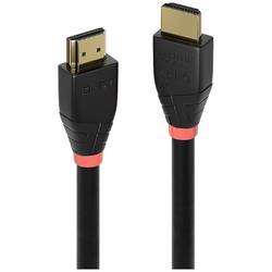 LINDY HDMI Anschlusskabel HDMI-A Stecker, HDMI-A Stecker 25.00 m Schwarz 41074 4K UHD HDMI-Kabel