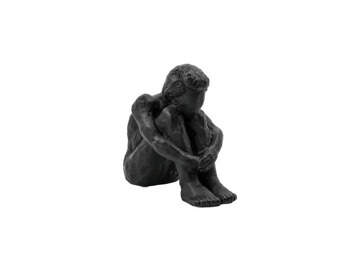 Objet de décoration en grès noir HDForms