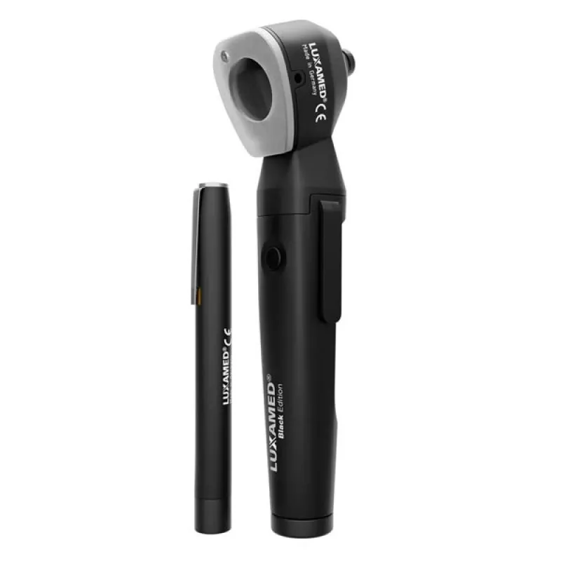 LUXAMED GmbH & CO. KG LuxaScope Auris LED 2.5V Otoskop inkl. LED Penlight BLACK EDITION AE.416.114