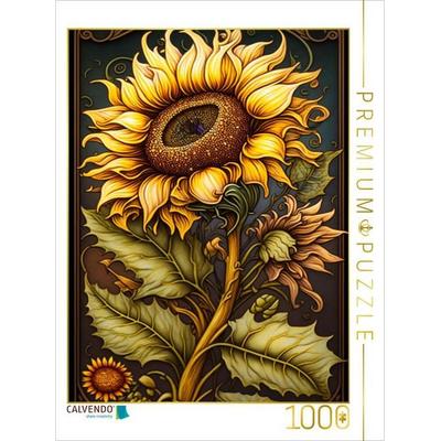 CALVENDO Puzzle Sonnenblume | 1000 Teile Lege-Größe 64x48cm Foto-Puzzle für glückliche Stunden, Sonstige von , Calvendo Puzzle