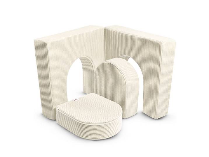 Linodino Kindersofa Magisches Tor – Spielsofa Add-on mit Bögen, Kindersofa Bauteil, Spielsofa Add-on