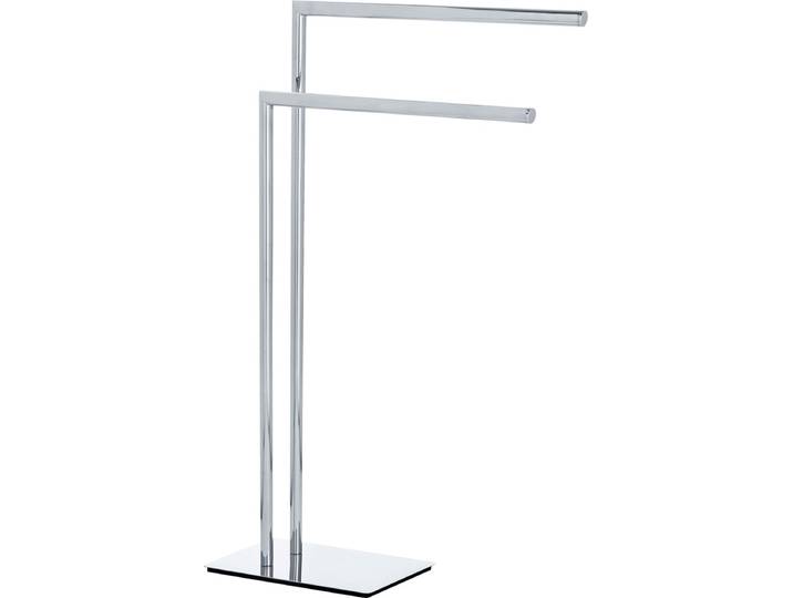 WENKO Handdoekhouder Recco chroom - Handdoekrek - Handdoekenrek - Handdoekstang vrijstaand
