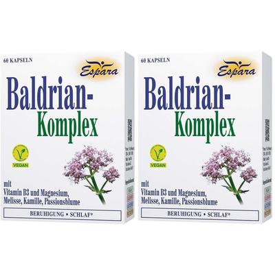 Baldrian KOMPLEx x2 2x60 St Kapseln