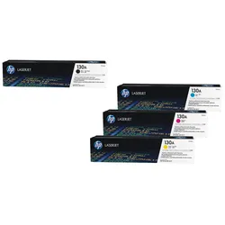 HP Original 130A Toner 4er Set schwarz, cyan, magenta, gelb