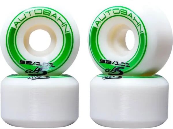 Skateboard Rollen Autobahn GT1 Wide Body 101A 4 Stk. (52mm - Weiß)