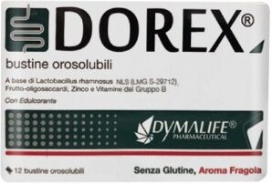 DYMALIFE PHARMACEUTICAL Srl DOREX 12 Stick Orosol.