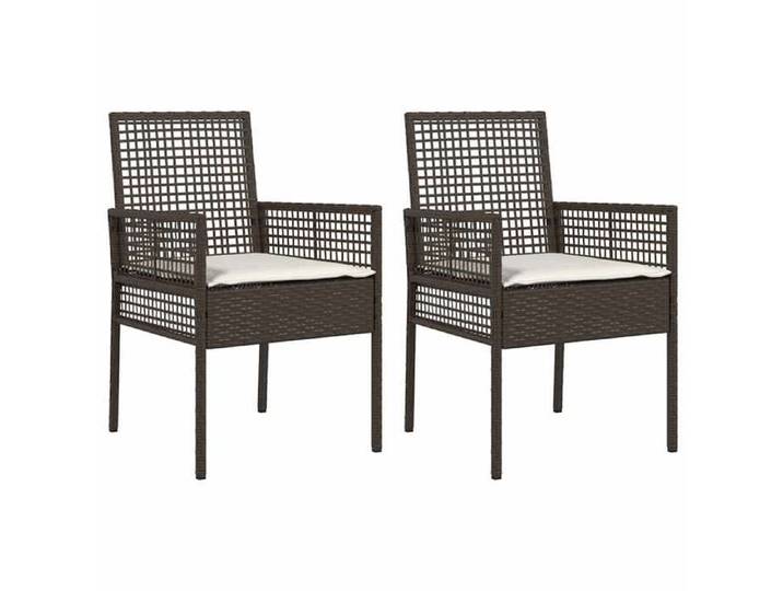 STAR SALE® Chaise de jardin (2 pcs) - ANTI-UV - Marron 55x53x85 cm polyrotin T322