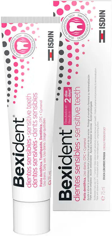 Isdin Bexident Dents Sensibles dentifrice 75 ml