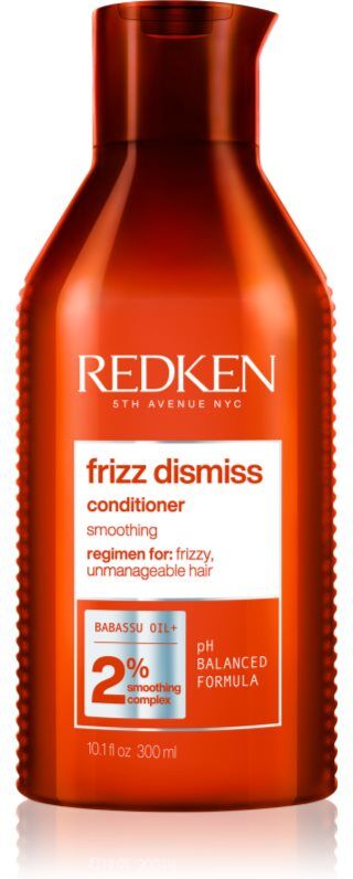 Redken Frizz Dismiss Hårbalsam Til uregerligt og kruset hår 300 ml