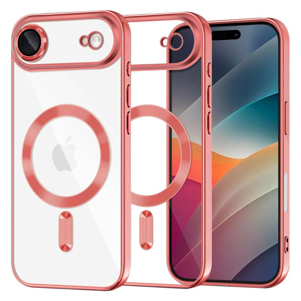 Techsuit - Luxury Crystal MagSafe - iPhone 17 Air - Red (Apple iPhone 17) (58346317)